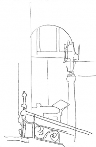 Pécs; sketch