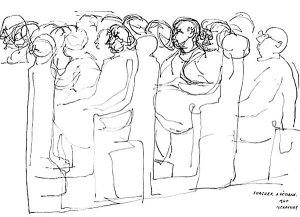 Pécs; sketch